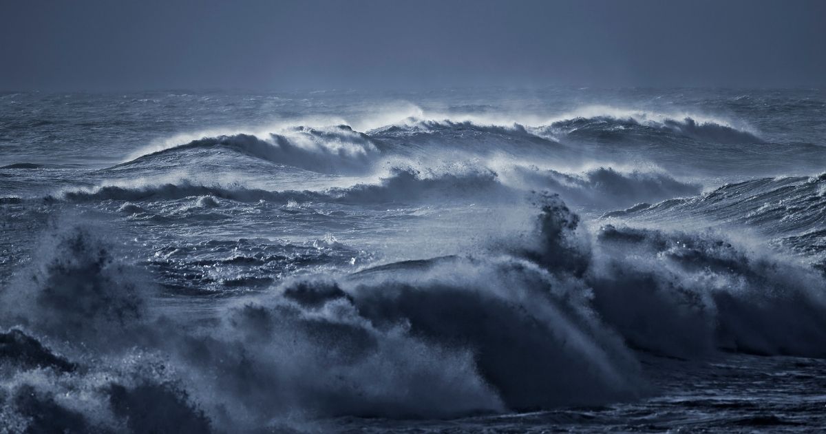Yachts at sea storm 1200